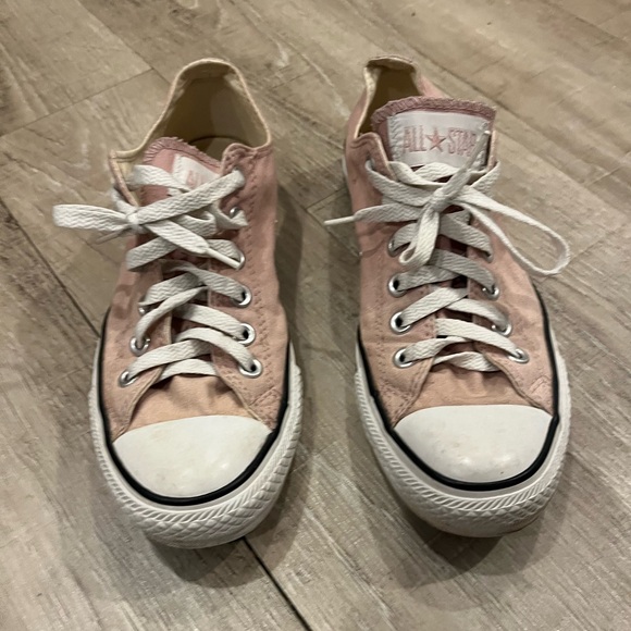 Converse All Star Pink Canvas Sneakers 6.5 Mens - Picture 2 of 12